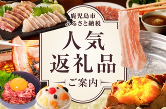 鹿児島市 人気のお礼の品のご案内