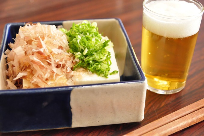 冷奴にも贅沢にどっさり
