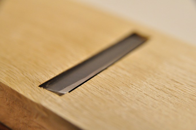 カンナの刃の調整具合は絶妙の一言