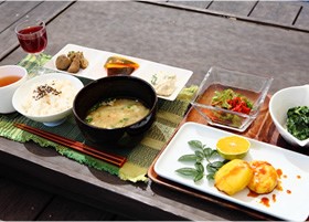 早川農苑でのランチ