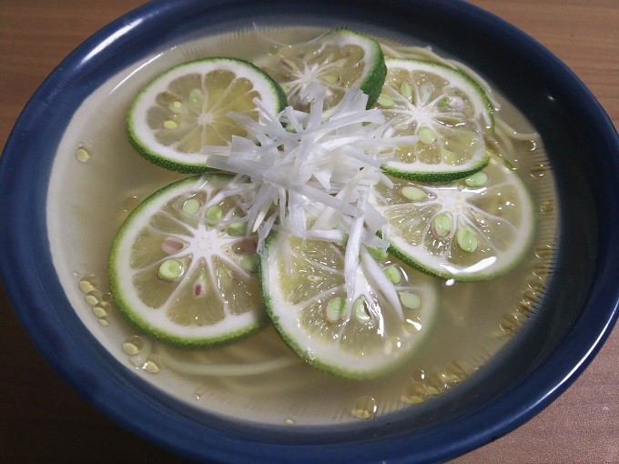 かぼす塩ラーメン