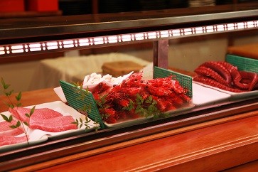 新鮮なネタにひと手間加える