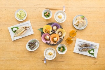 海の恵みでおいしい食卓