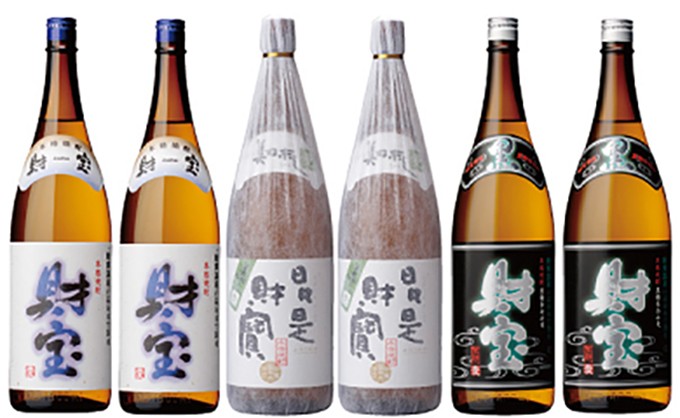 本格焼酎(麦) 豪華飲み比べ3銘柄6本セット