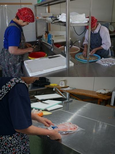 加工は全て手作業。心を込めて作っています。