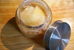 4)密封瓶に入れて