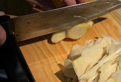 2)スライスする