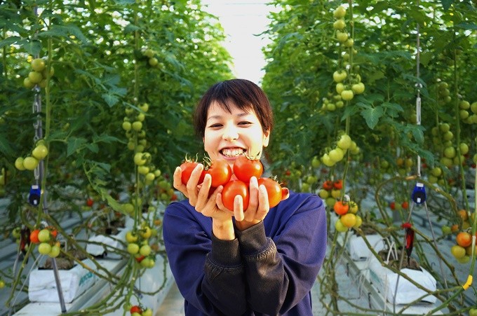 「毎日の笑顔をつくる」そんなトマトです。