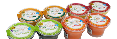 野菜ヨーグルトは80億個以上の乳酸菌!