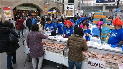 厚岸味覚まつりinサッポロファクトリー