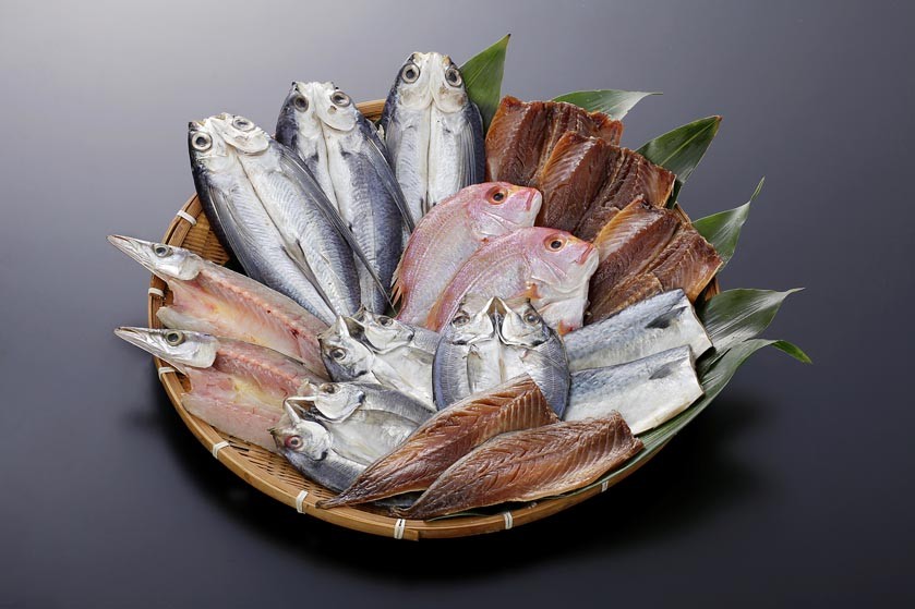 あご(トビウオ)、あじ、かます、れんこ鯛、真さばの詰め合わせ!