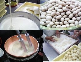 菓子職人が心をこめて作りました~♪