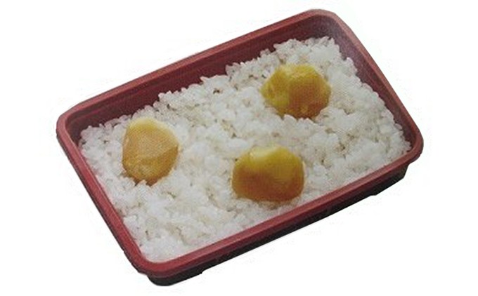 電子レンジで簡単、自宅で栗おこわ