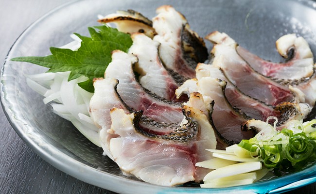 大将厳選の旬の魚をタタキにしてお届けします!!