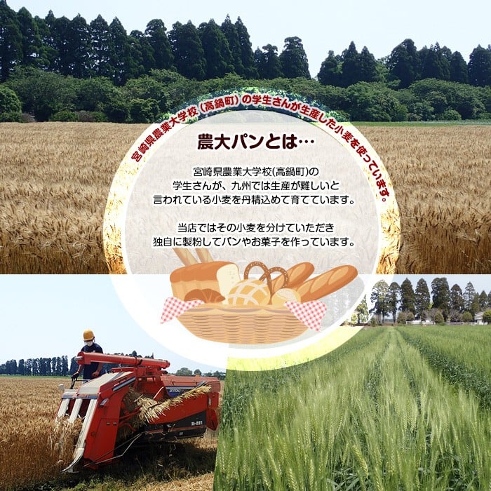 ※一部宮崎県産小麦粉を使用しております。