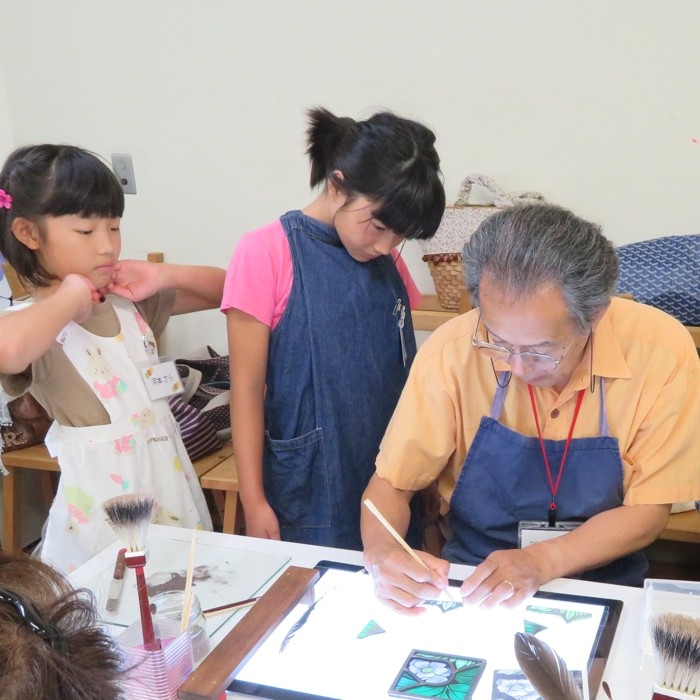 掛川の子供達と体験教室