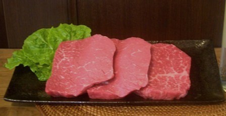甲州ワインビーフモモステーキ