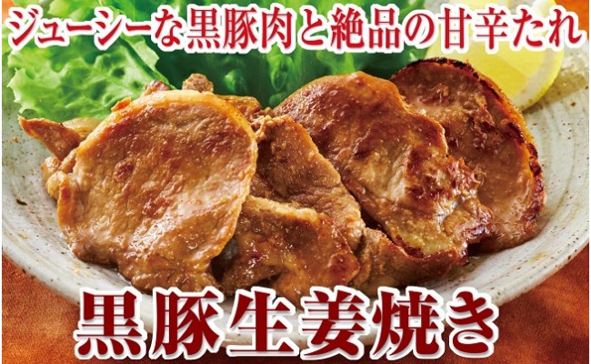 1188円 全国一律送料無料 宮崎県産黒豚の生姜焼き 10袋セット 1188円 全国一律送料無料 宮崎県産黒豚の生姜焼き 10袋セット