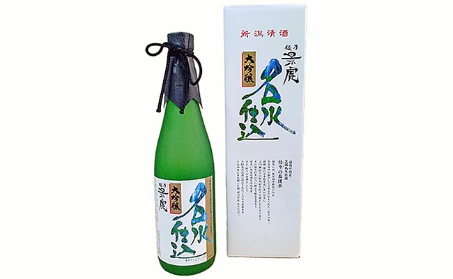 越乃景虎 名水仕込 大吟醸