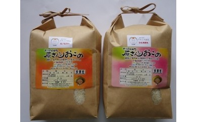 【大分県玖珠町】D-11 原さんちのお米食べくらべセット（ひとめぼれ、ヒノヒカリ）