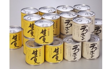 【熊本県芦北町】R34-52デコポン、甘夏缶詰（48缶）