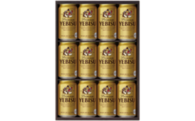 A-31ヱビスビール350ml缶12本入りセット