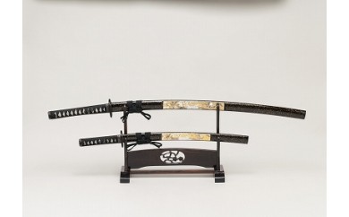 模造刀 （二本掛け台） H101-01 - 岐阜県関市｜ふるさとチョイス