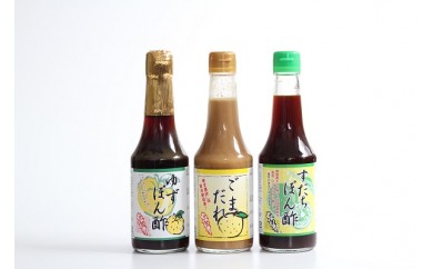 A034 手づくりぽん酢・ごまだれセット