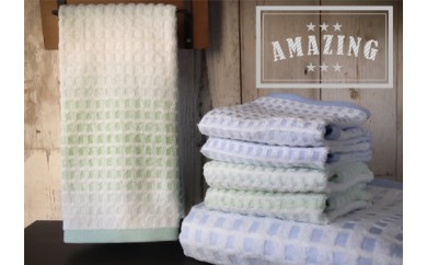 B247 泉州タオルセット「AMAZING」 12枚セット