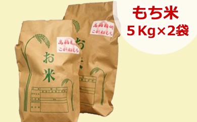 【先行予約】 精研さんのもち米 5kg×2