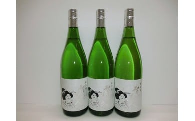 B-37 中野酒造清酒智恵美人純米酒1800ml 3本セット