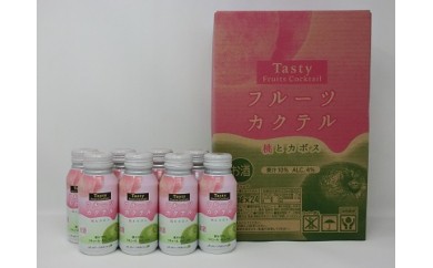 A-115 フルーツカクテル桃とカボスお酒190ml×24缶