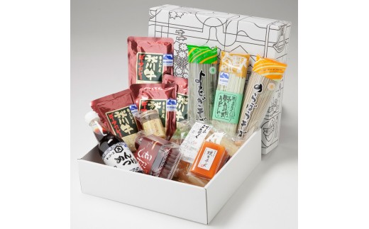「特産品セット8番」あきる野商工会いろどり屋厳選の特産品を詰合せたセットです。