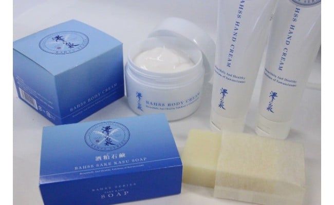 ふるさと納税 宮城県 登米市 BAHSS SOAP ＜酒粕・純米大吟醸配合