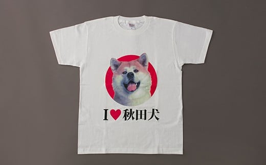 100p5706 秋田犬tシャツとワンちゃん用おやつセット 秋田県大館市 ふるさと納税 ふるさとチョイス