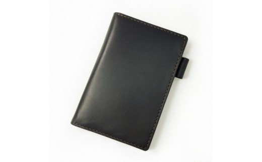 SIRUHA手帳ドイツ製金具と名入れセット(ブラック)