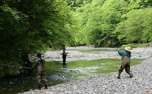 渓流釣り体験付 ゲストハウスmasago宿泊体験 1泊2名様用 04 306 北海道浦河町 ふるさと納税 ふるさとチョイス