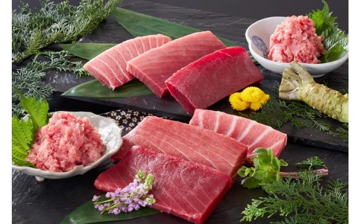 D086 天然本鮪・天然南鮪食べ比べセット