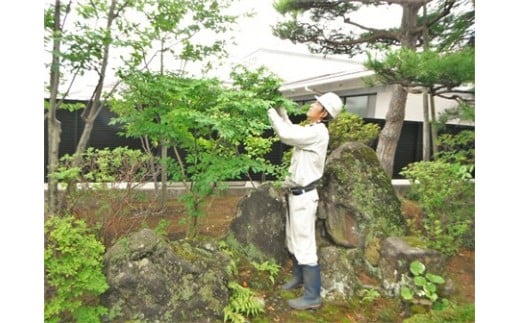 ふるさと納税 花巻市 空き家・空き地の管理安心サービス(草刈り・庭木剪定・枝切)1回分 セール