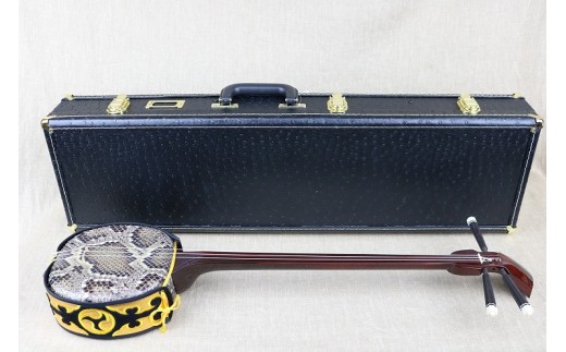 ふるさと納税 沖縄県 金武町 金武町の匠「松堂登」作　高級黒檀（黒木）三線 八重山く黒木沖縄三線の原木2 金武町の匠「松堂登」作 高級