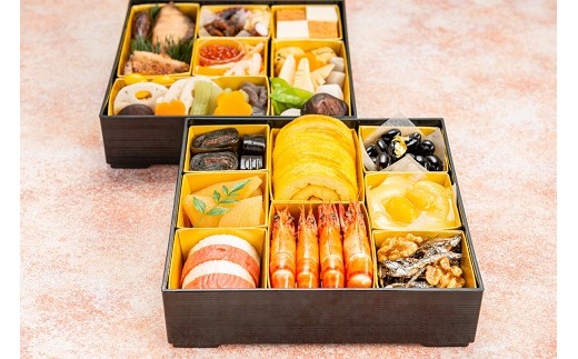 湯葉と豆腐の豆づくし まめぞうおせち二段重