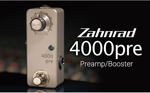 【 ギター 用 エフェクター 】Zahnrad 4000pre | 音の樹工房 ギターエフェクター M88S06