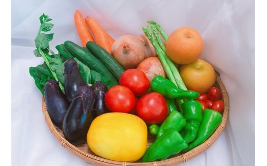 2020A030 季節の地元野菜と果物詰合せセットのサムネイル