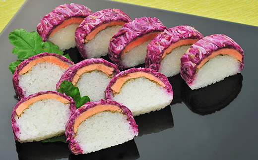 にいがた菊鮭寿し(240g×2本)