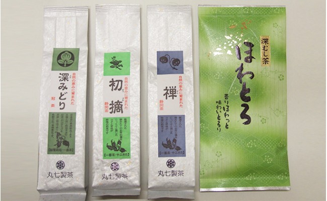茶葉 詰め合わせ 100g × 4種 お茶 飲料 飲み比べ 静岡県 日本茶 禅