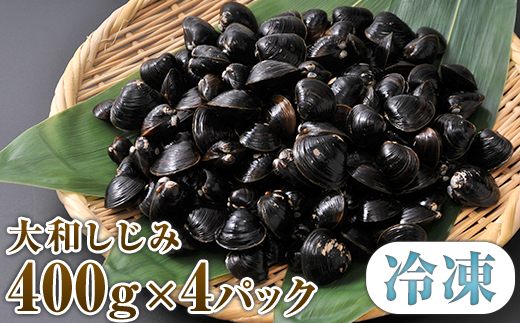 054涸沼の大和しじみ 冷凍 400g 4パック 茨城県茨城町 ふるさと納税 ふるさとチョイス