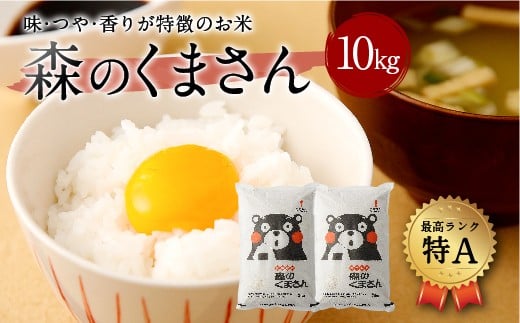 熊本県人吉球磨産 森のくまさん 10kg お米 精米 特a 5kg 2 令和元年度産 新米 12 02 熊本県相良村 ふるさと納税 ふるさとチョイス