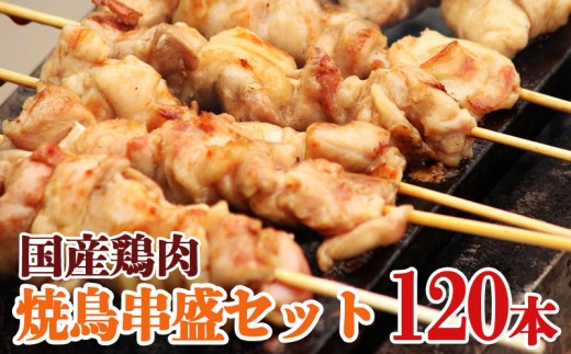 【鹿児島県垂水市】C3-2106／ナント！串盛120本セット　国産鶏肉