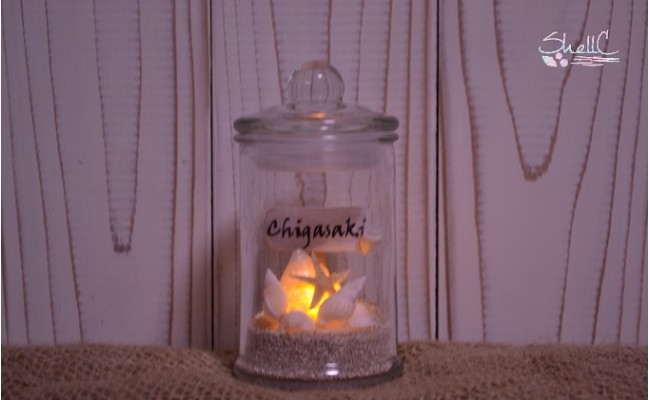 シェルランプ 【Chigasaki】 雑貨 日用品 インテリア 貝殻のランプ