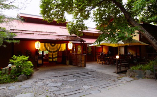 ふるさと納税 長野県 小諸市 青雲館1名宿泊券（1泊2食